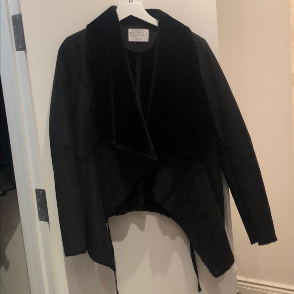 Velvet coat